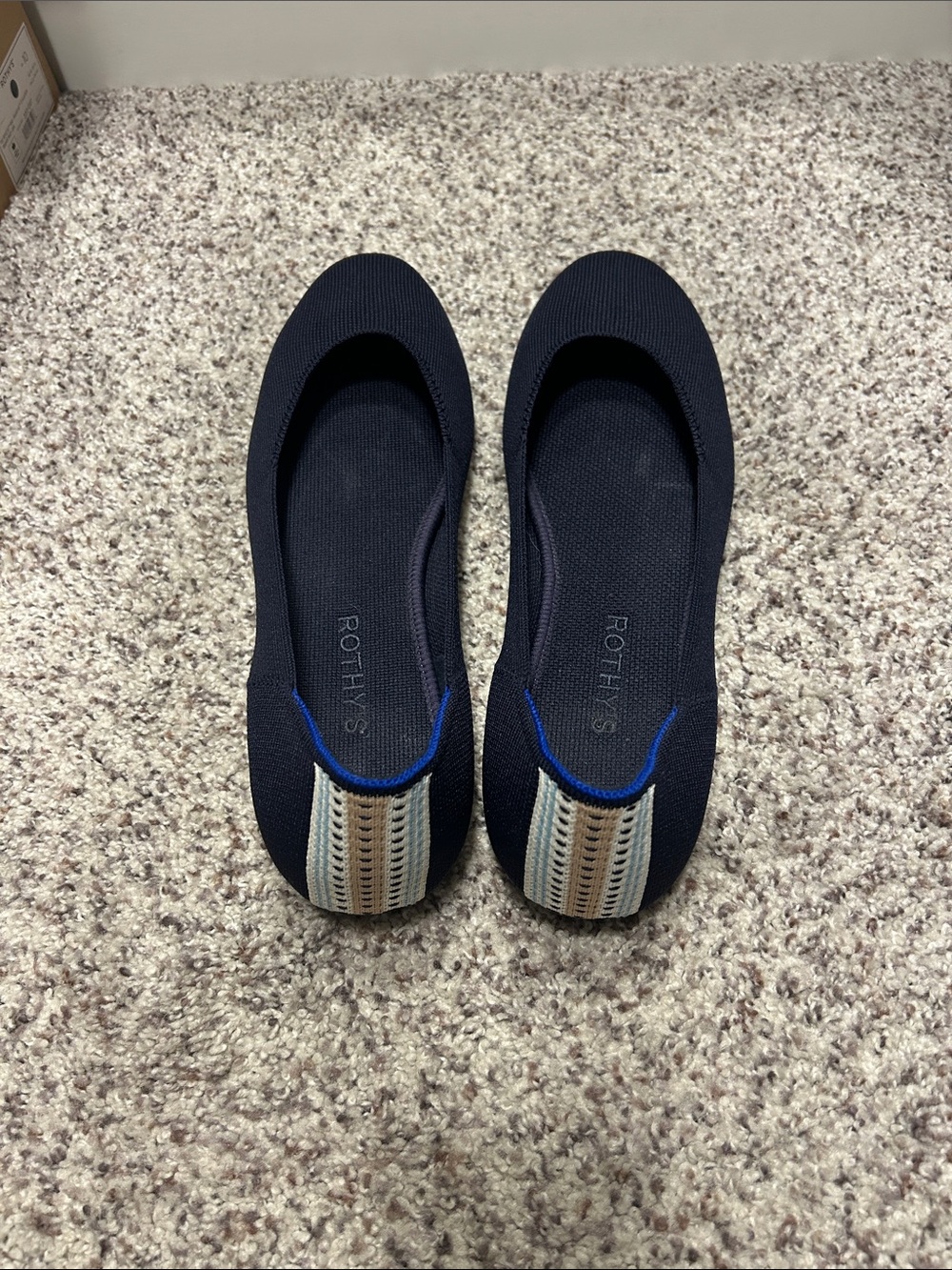 Rothys | Navy Squares